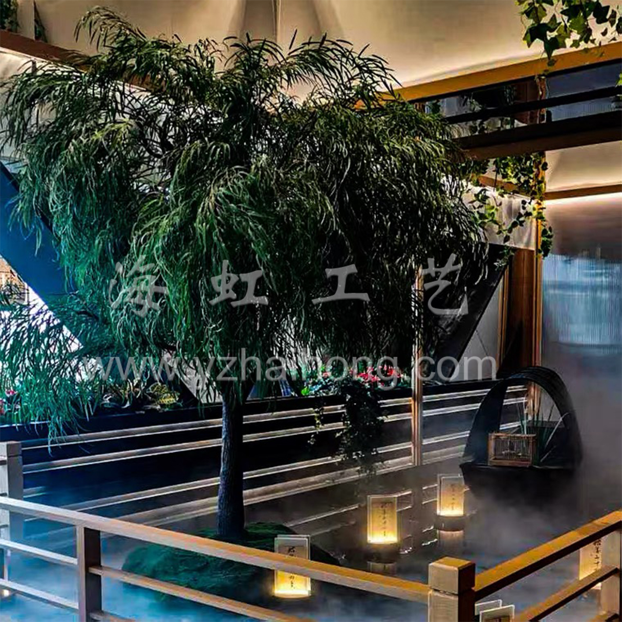 仿真柳樹